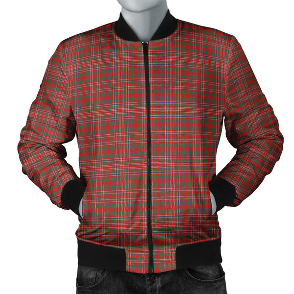 MacAlister Modern Clan Badge Tartan Bomber Jacket