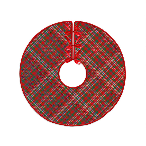 MacAlister Modern Clan Badge Tartan Christmas Tree Skirt