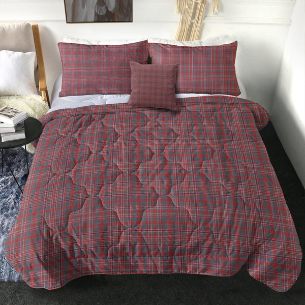 MacAlister Weathered Clan Badge Tartan Comforter