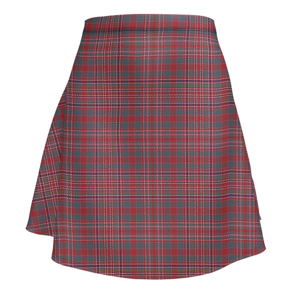 MacAlister Weathered Clan Badge Tartan Flared Skirt