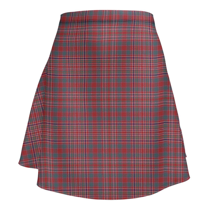 MacAlister Weathered Clan Badge Tartan Flared Skirt