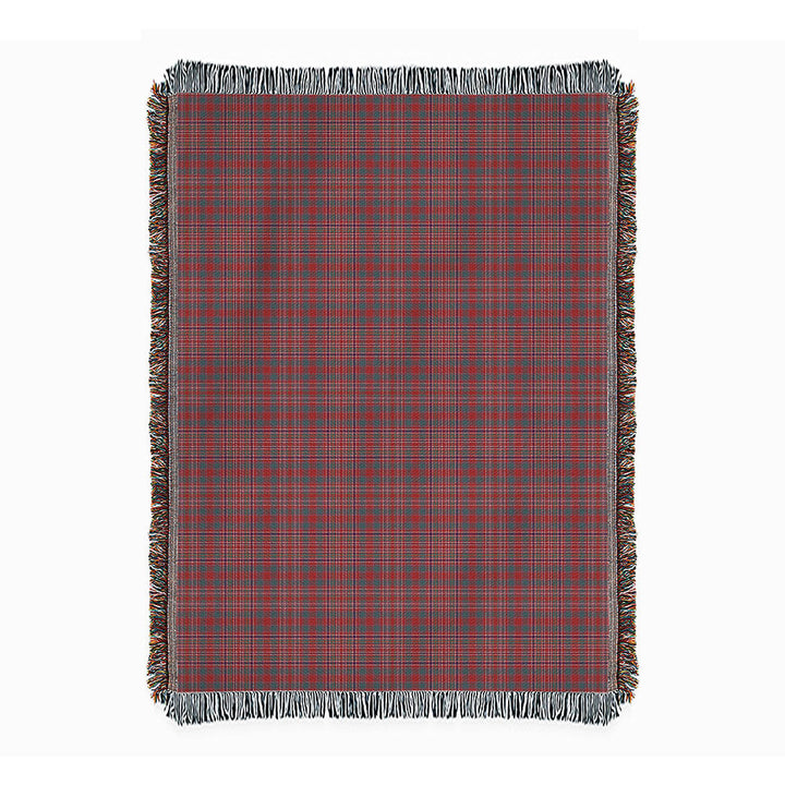 MacAlister Weathered Clan Badge Tartan Woven Blanket