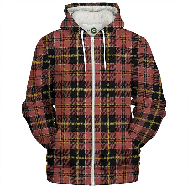 MacAlister of Skye Ancient Clan Badge Tartan Sherpa Hoodie
