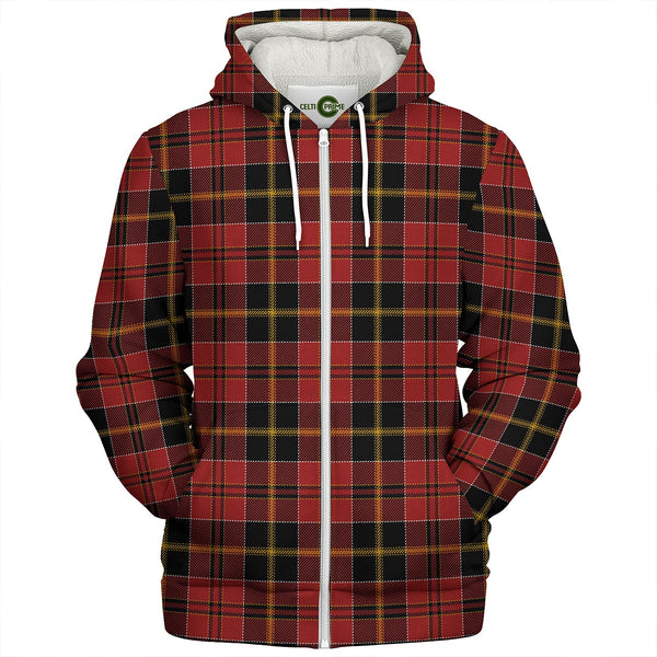 MacAlister of Skye Modern Clan Badge Tartan Sherpa Hoodie