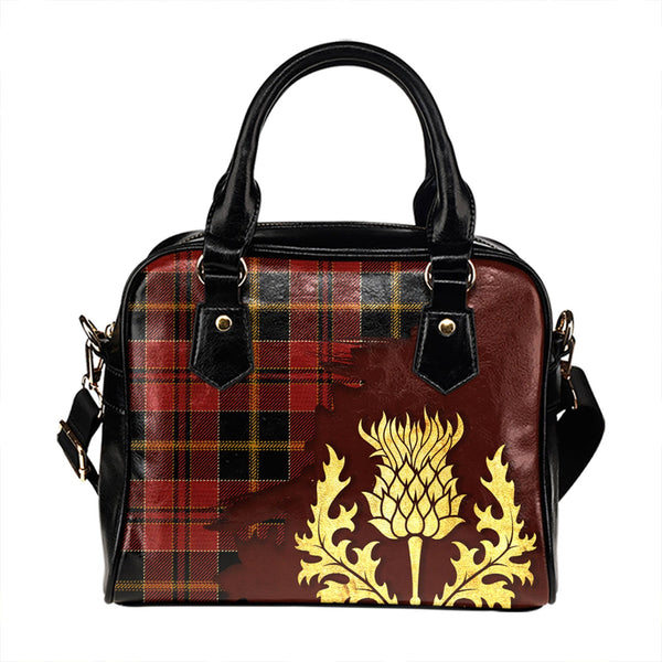 MacAlister of Skye Modern Tartan Shoulder Handbag Thistle Oldest Style