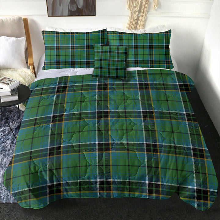 MacAlpine Ancient Clan Badge Tartan Comforter