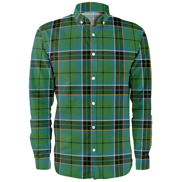 MacAlpine Ancient Clan Badge Tartan Long Sleeve Shirt