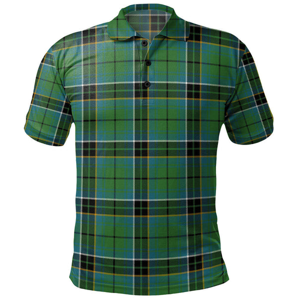 MacAlpine Ancient Clan Badge Tartan Polo Shirt