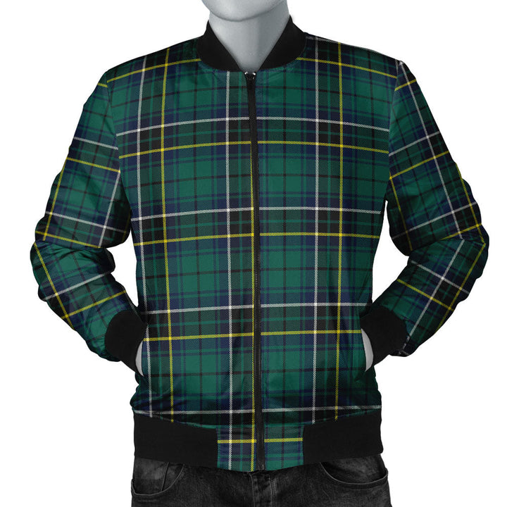 MacAlpine Modern Clan Badge Tartan Bomber Jacket
