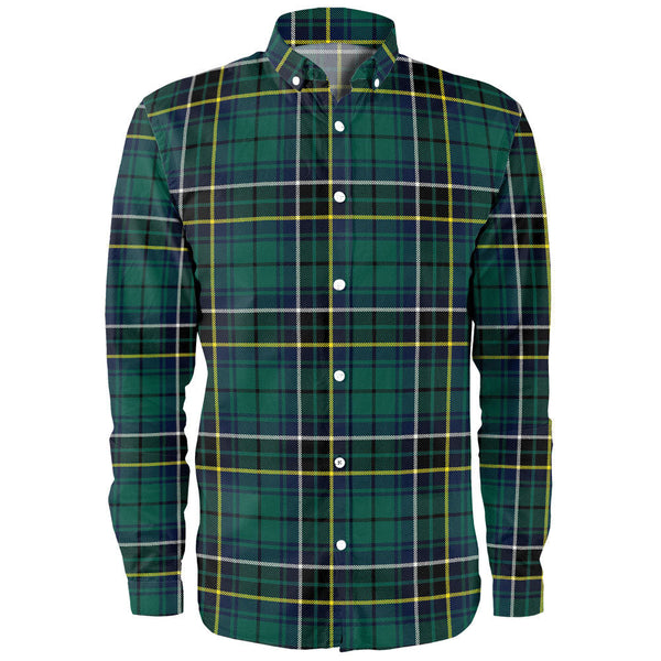 MacAlpine Modern Clan Badge Tartan Long Sleeve Shirt