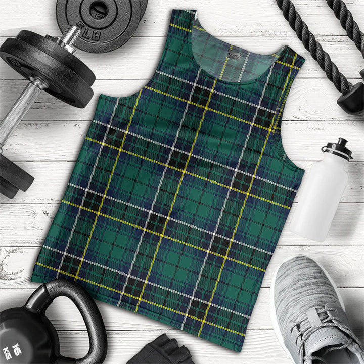 MacAlpine Modern Clan Badge Tartan Men Tank Top