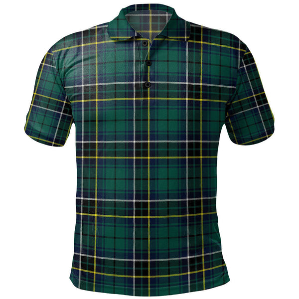 MacAlpine Modern Clan Badge Tartan Polo Shirt