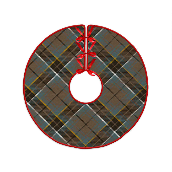 MacAlpine Weathered Clan Badge Tartan Christmas Tree Skirt