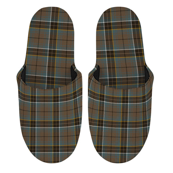 MacAlpine Weathered Clan Badge Tartan Mop Slippers