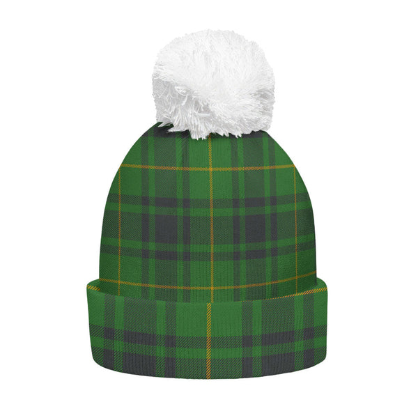 MacArthur Ancient Clan Badge Tartan Bobble Beanie Hat