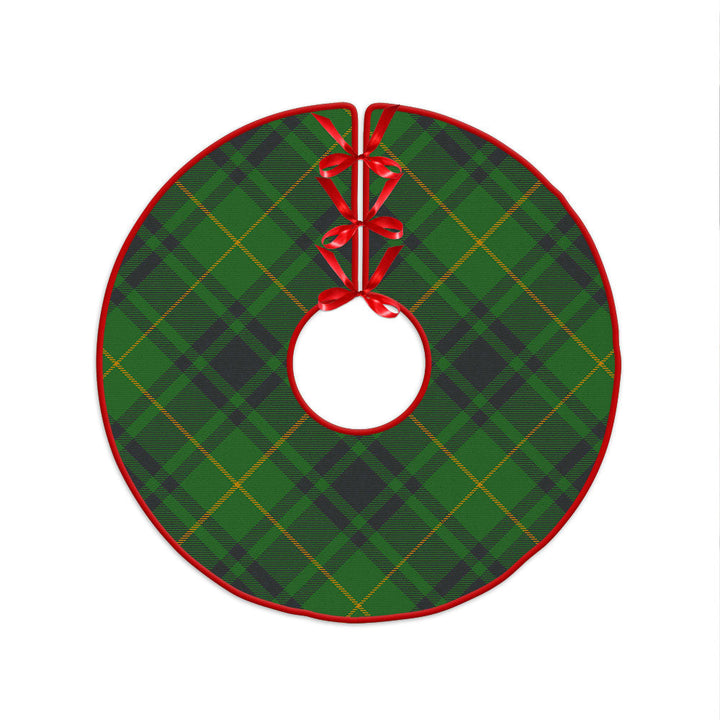 MacArthur Ancient Clan Badge Tartan Christmas Tree Skirt