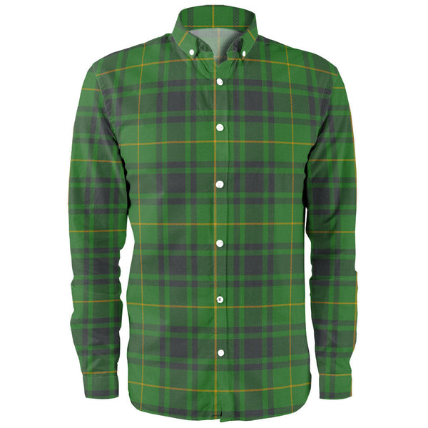 MacArthur Ancient Clan Badge Tartan Long Sleeve Shirt