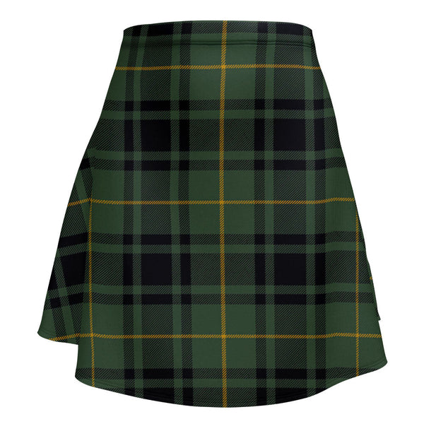 MacArthur Modern Clan Badge Tartan Flared Skirt
