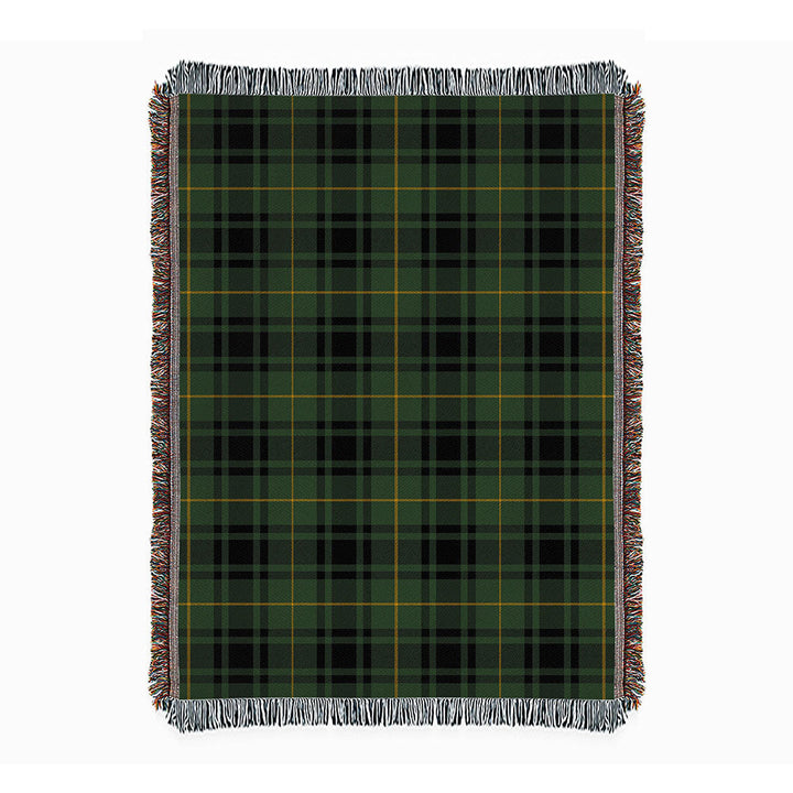 MacArthur Modern Clan Badge Tartan Woven Blanket