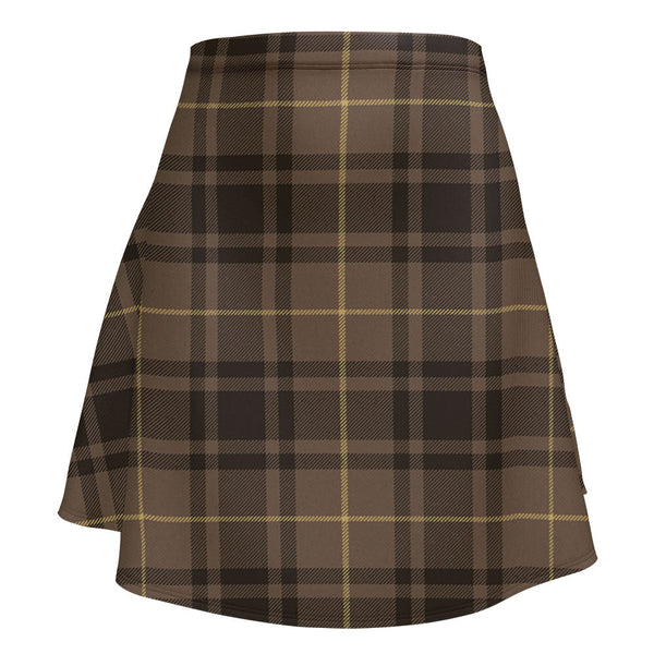 MacArthur Weathered Clan Badge Tartan Flared Skirt
