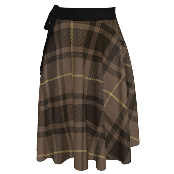 MacArthur Weathered Tartan Wrap Skirt