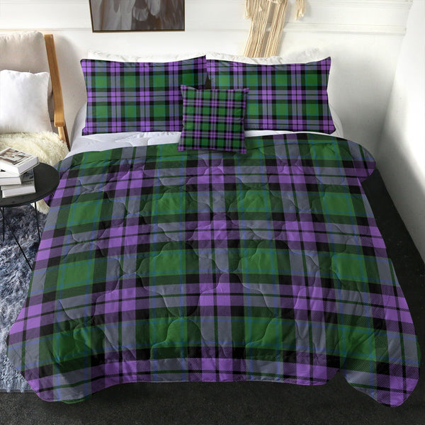 MacArthur of Milton Ancient Clan Badge Tartan Comforter