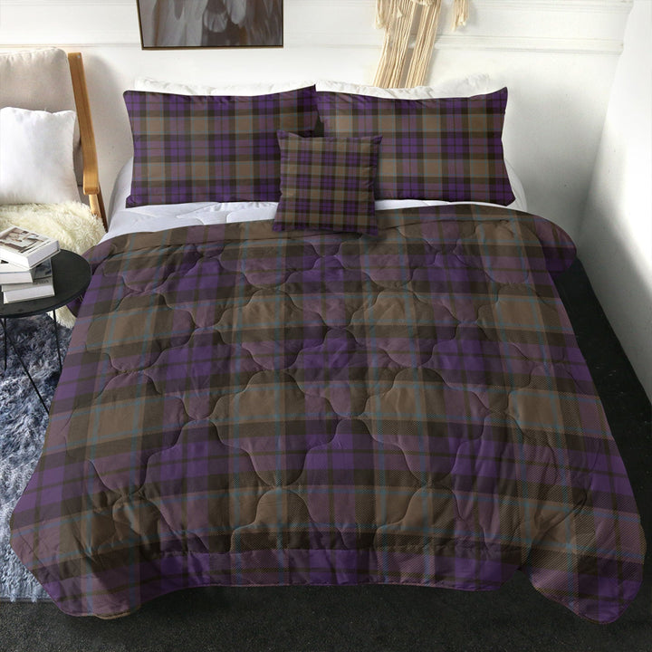 MacArthur of Milton Weathered Clan Badge Tartan Comforter