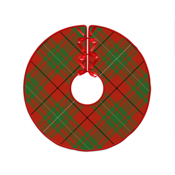 MacAulay Ancient Clan Badge Tartan Christmas Tree Skirt