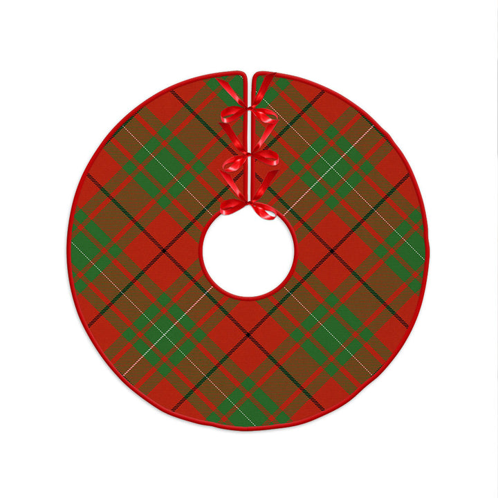 MacAulay Ancient Clan Badge Tartan Christmas Tree Skirt