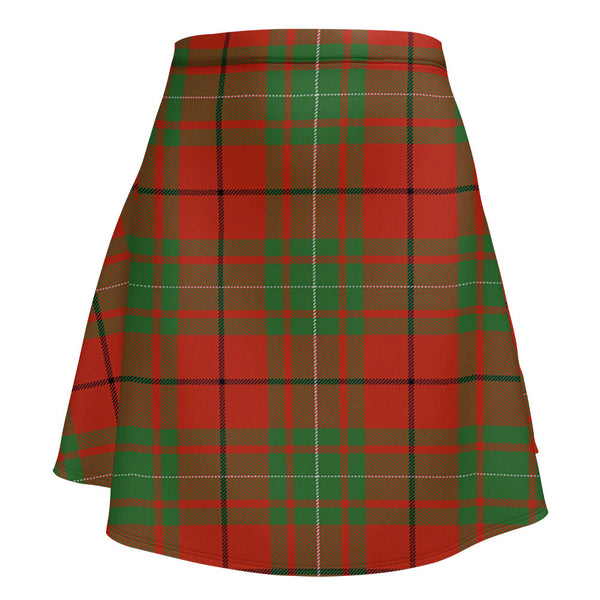 MacAulay Ancient Clan Badge Tartan Flared Skirt