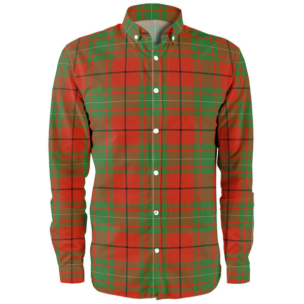 MacAulay Ancient Clan Badge Tartan Long Sleeve Shirt