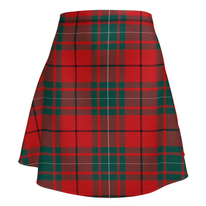 MacAulay Modern Clan Badge Tartan Flared Skirt