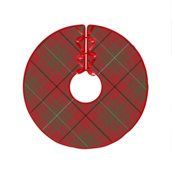 MacAulay Weathered Clan Badge Tartan Christmas Tree Skirt
