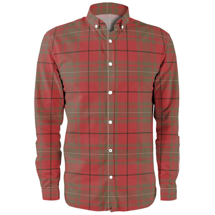 MacAulay Weathered Clan Badge Tartan Long Sleeve Shirt