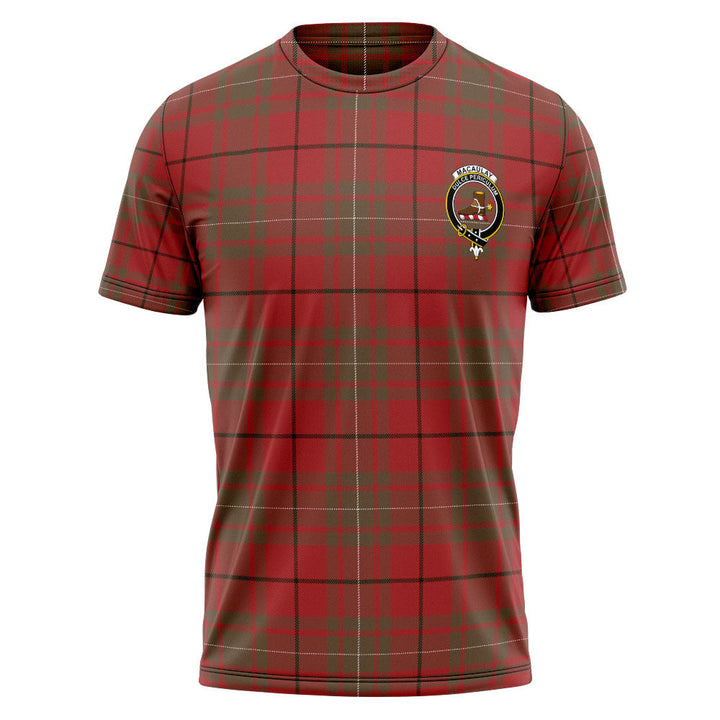 MacAulay Weathered Clan Badge Tartan T-Shirt