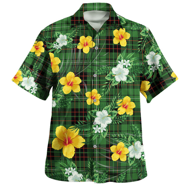 MacAulay of Lewis Ancient Clan Badge Tartan Hawaiian Shirt Summer Vibes Style
