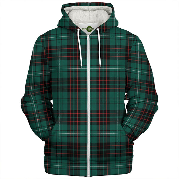 MacAulay of Lewis Modern Clan Badge Tartan Sherpa Hoodie