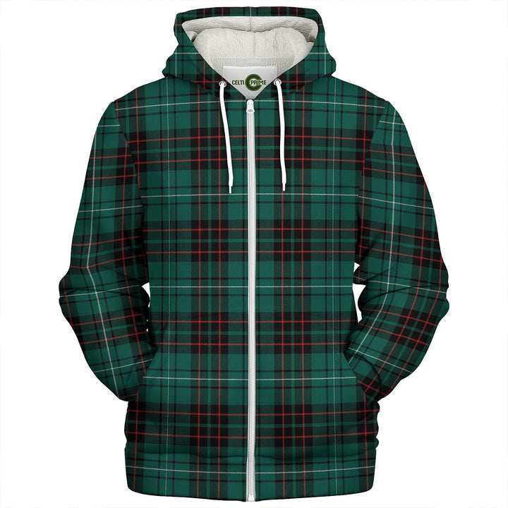 MacAulay of Lewis Modern Clan Badge Tartan Sherpa Hoodie