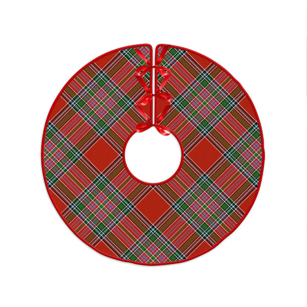 MacBean (MacBain) Ancient Clan Badge Tartan Christmas Tree Skirt