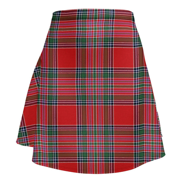 MacBean (MacBain) Modern Clan Badge Tartan Flared Skirt