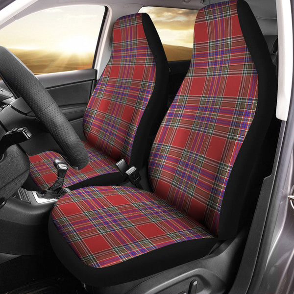 MacBean (MacBain) Weathered Clan Badge Tartan Car Seat Covers