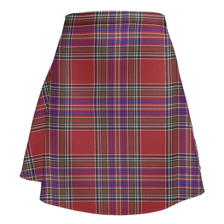 MacBean (MacBain) Weathered Clan Badge Tartan Flared Skirt