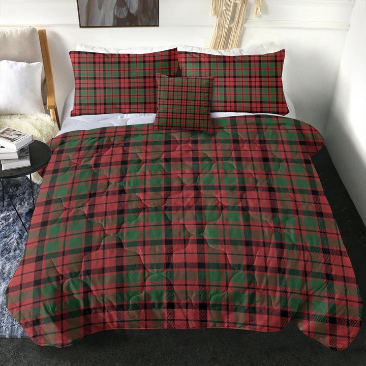 MacBean of Tomatin (MacBain of Tomatin) Ancient Clan Badge Tartan Comforter