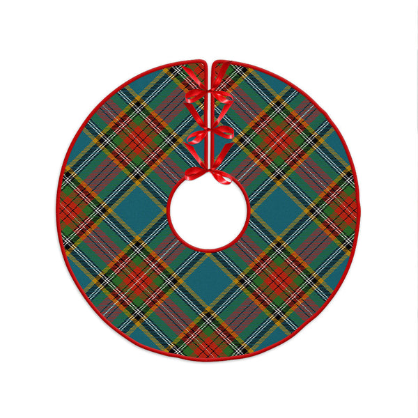 MacBeth Ancient Clan Badge Tartan Christmas Tree Skirt