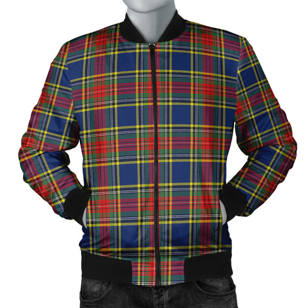 MacBeth Modern Clan Badge Tartan Bomber Jacket