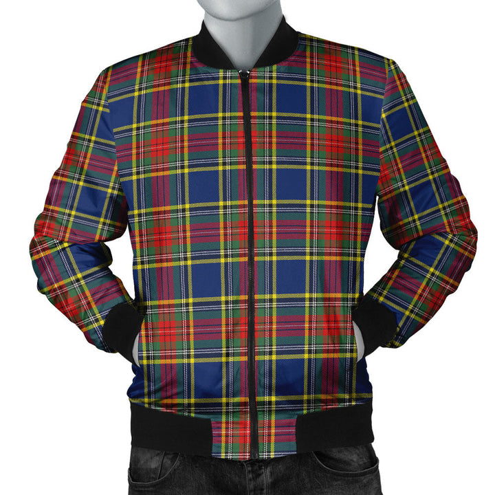 MacBeth Modern Clan Badge Tartan Bomber Jacket