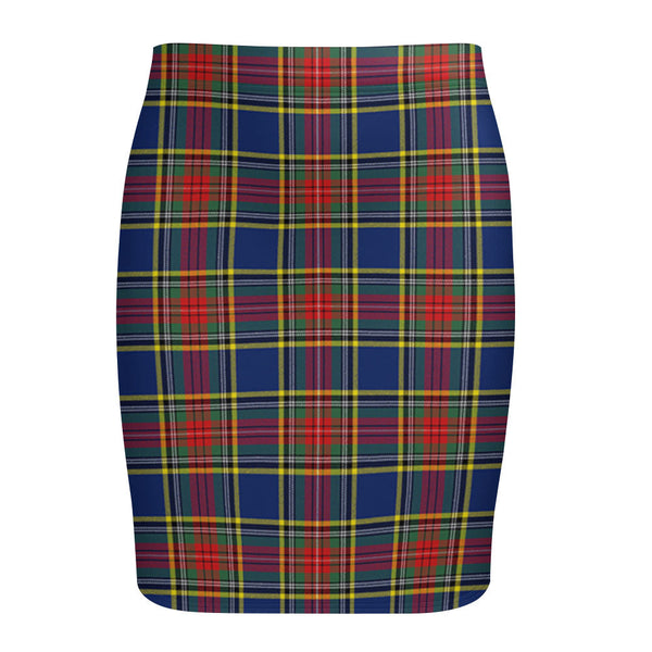 MacBeth Modern Tartan Fitted Skirt