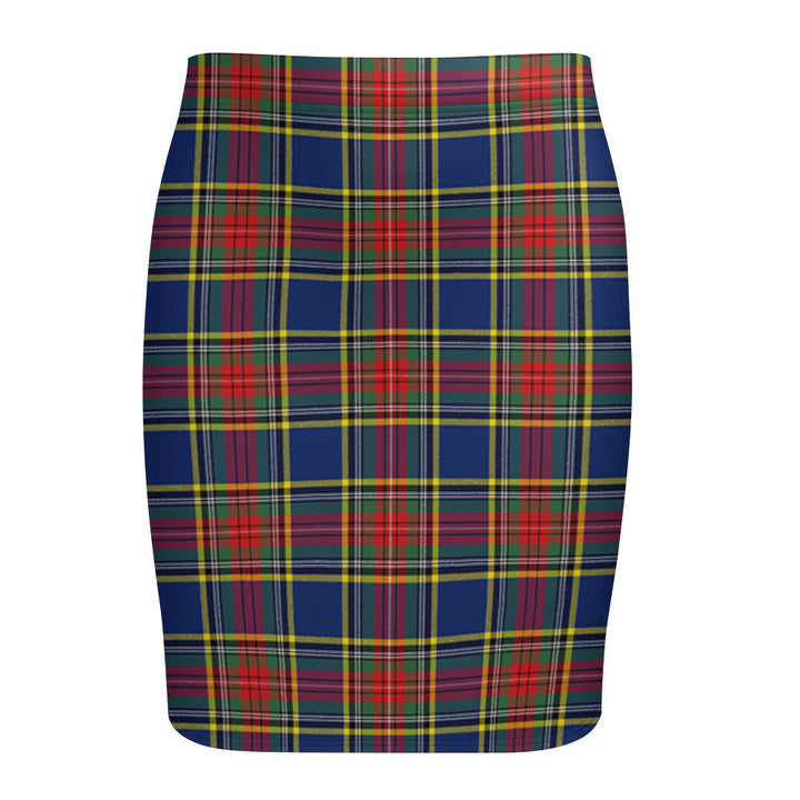 MacBeth Modern Tartan Fitted Skirt