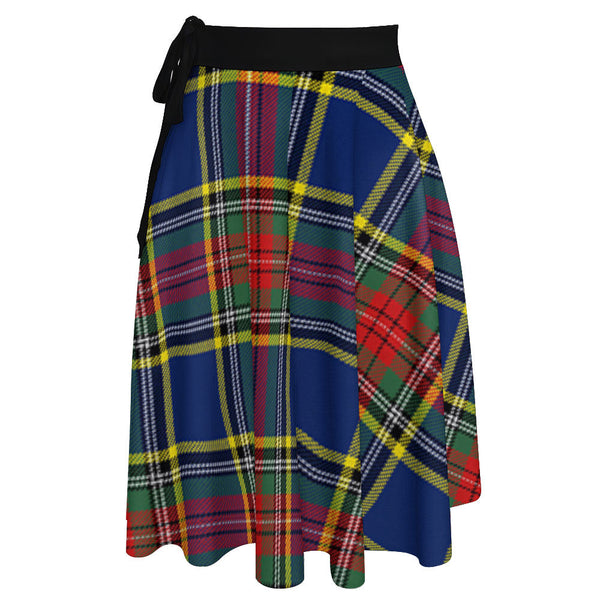 MacBeth Modern Tartan Wrap Skirt