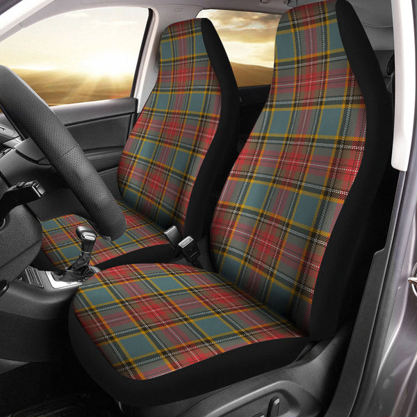 MacBeth Weathered Clan Badge Tartan Car Seat Covers